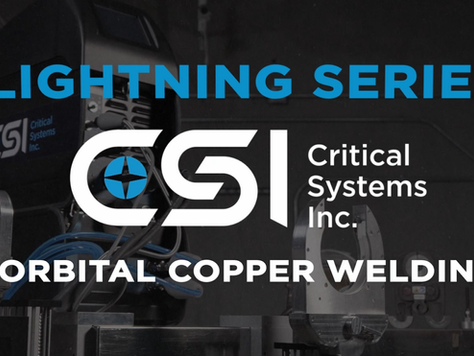 Lightning Series Orbital Copper Welding