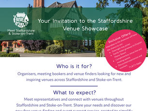 Staffordshire Venue Showcase: Bringing Event Planners and Local Venues Together