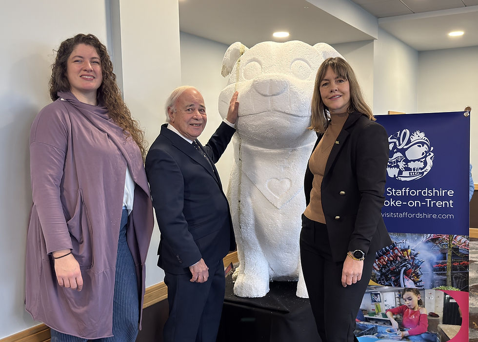 ‘Staffy’ Unveiled as New Visitor Mascot for Staffordshire