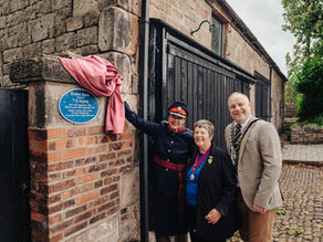Blue Plaque Honours Endon Poet and Soldier