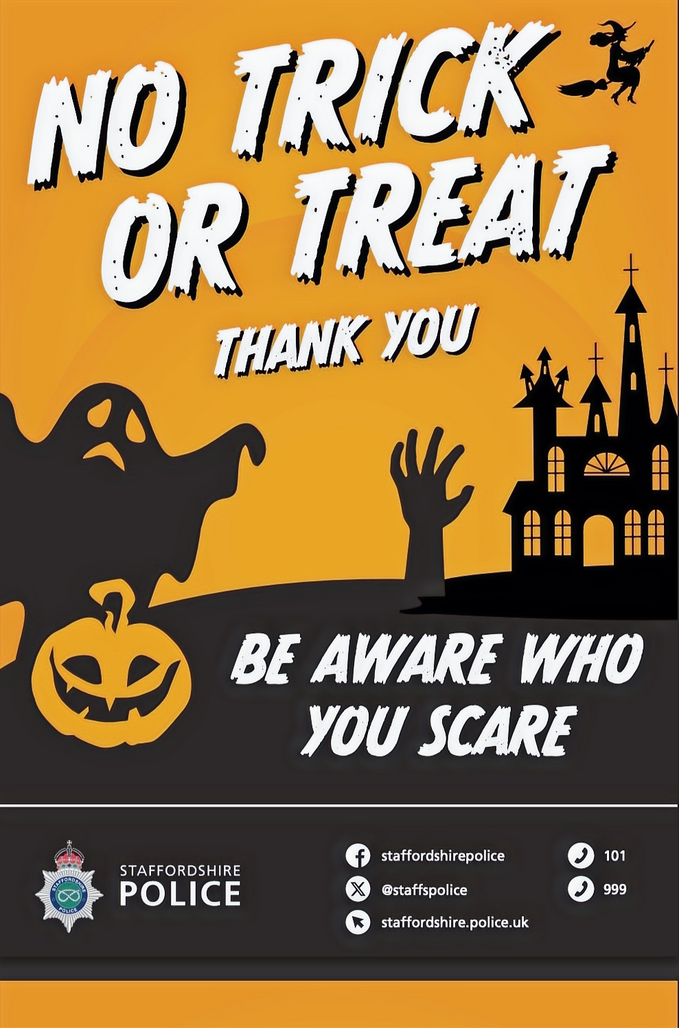 Trick or Treat? Halloween Advice from Staffordshire Police