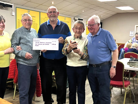 Cheadle Pensioners Celebrate 1st Meeting of the Year with a Boost to Funds