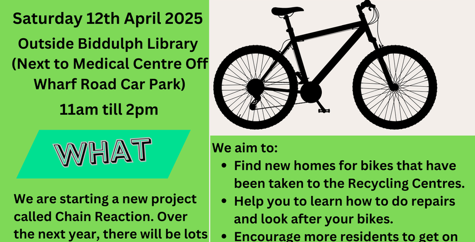 Chain Reaction: A New Cycling Initiative Across Staffordshire Launching in April