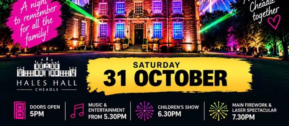 Cheadle Mayor's Halloween Spectacular: Fireworks & Laser Show for Charity