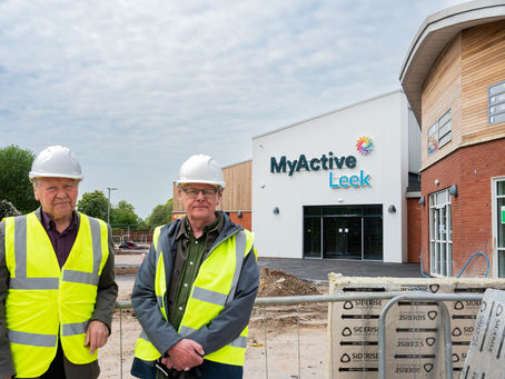 Work Nearing Completion at Leek’s New Leisure Centre