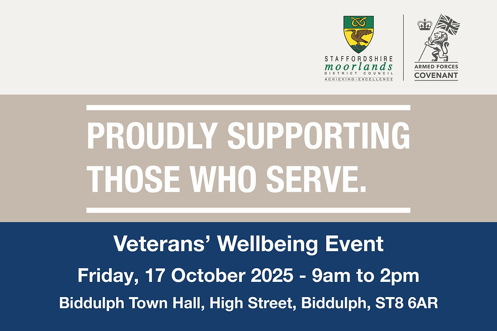 Supporting Veterans in the Moorlands