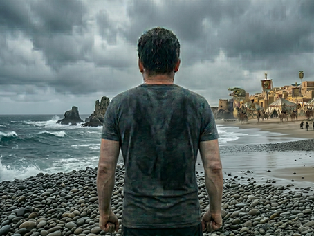 Between the Sea and the Enemy...