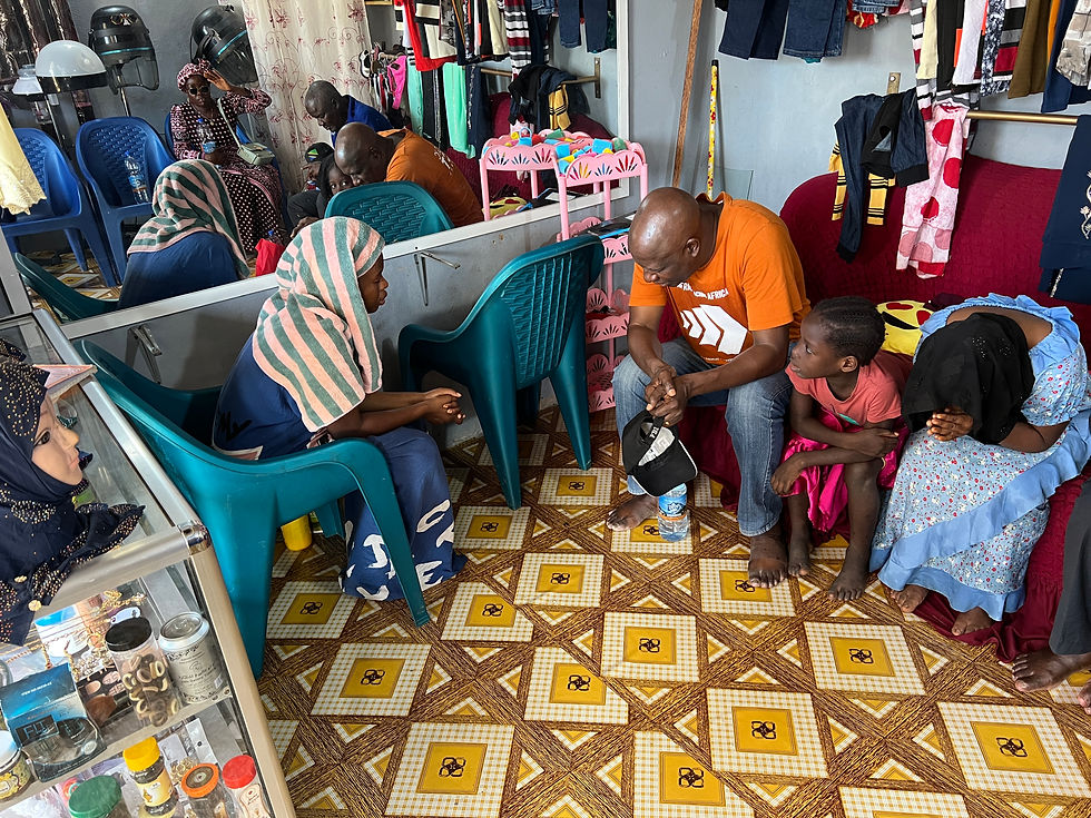 This is Kudra. She runs a small salon and shop and is was a Muslim until this day, when she met Jesus for the first time. After hearing the simple and clear presentation of the gospel, she decided to place faith in Christ for salvation. As we finished our conversation and began to leave, we heard the small voice of her younger sisters who had been listening in. They also wanted to trust Christ for salvation and did so. They requested prayer because they are struggling with their classes and for their mother, who has high blood pressure. Pray for this family as they begin a new life of following Jesus!