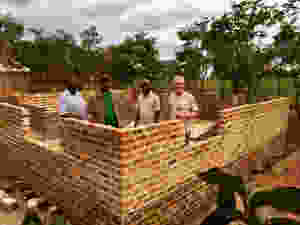 Residence partially complete