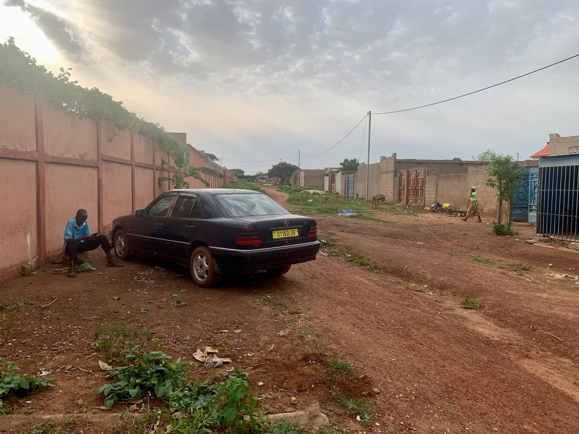 Street outside our guest house