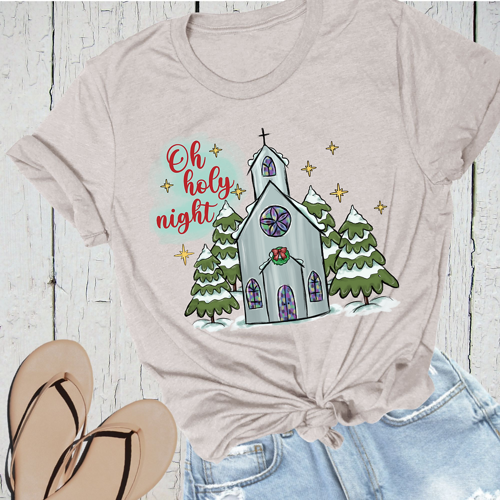 "Oh Holy Night" Tee