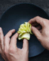 Foodstyling auf dem Teller