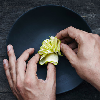 Food Styling on Plate