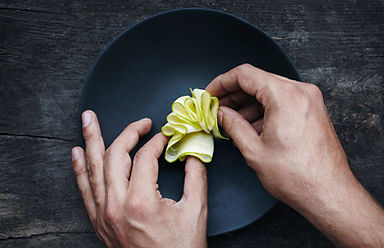 Food Styling on Plate