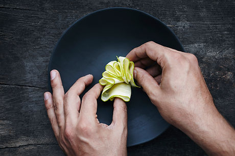 Food Styling on Plate