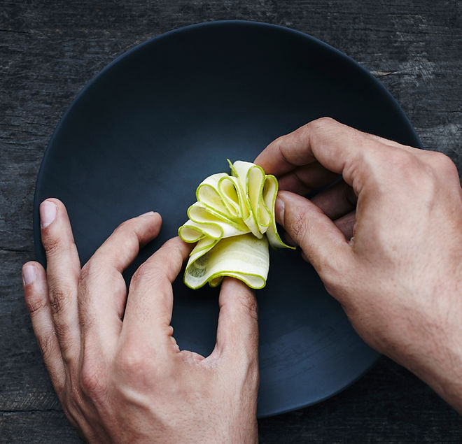 Food Styling on Plate