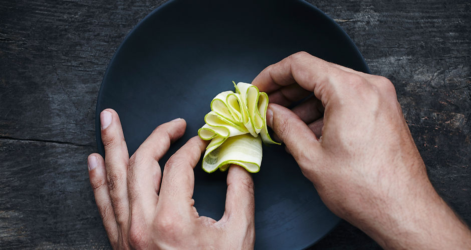 Food Styling on Plate