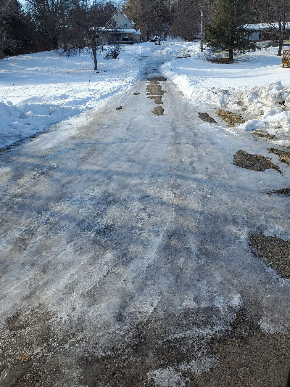 ice roads in dfw texas luke property solutions