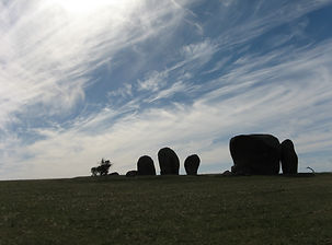 Rock for mation in South Australia called Murphy's Haystacks
