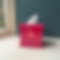 Luxury Square Tissue Box - Flamingo
