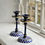 Thumbnail: Checked Enamel Candlestick – Classic Navy