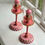 Thumbnail: Checked Enamel Candlestick – Pretty in Pink