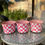 Thumbnail: Checked Planter - Pink ‘Seconds’