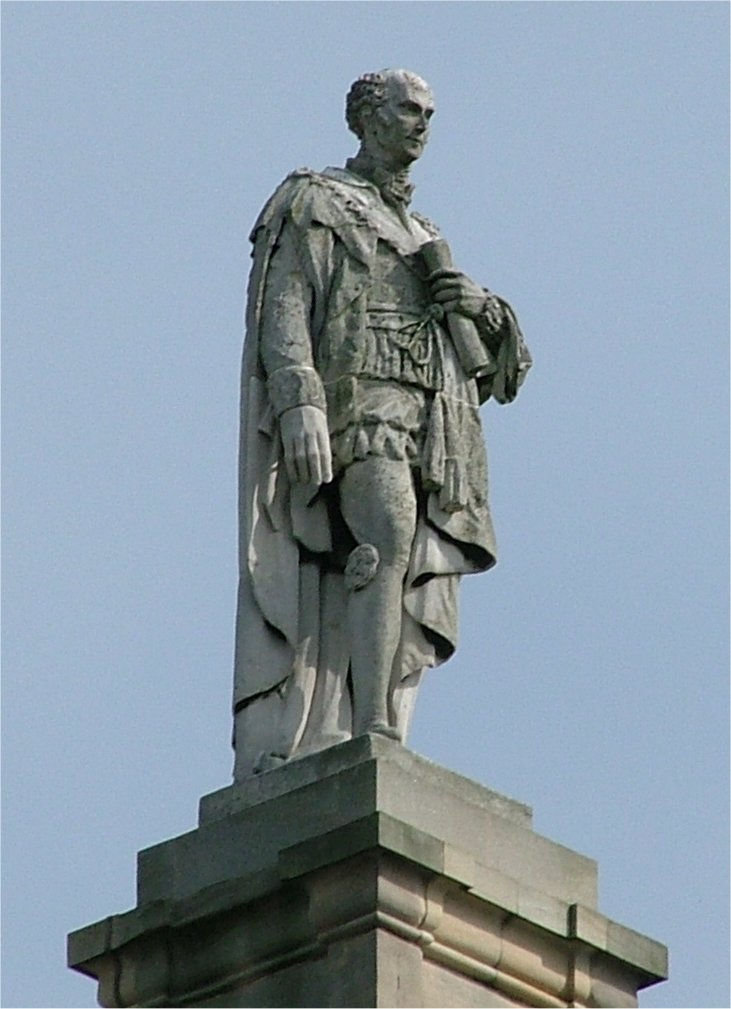 Earl Grey statue, Newcastle, Grey Street