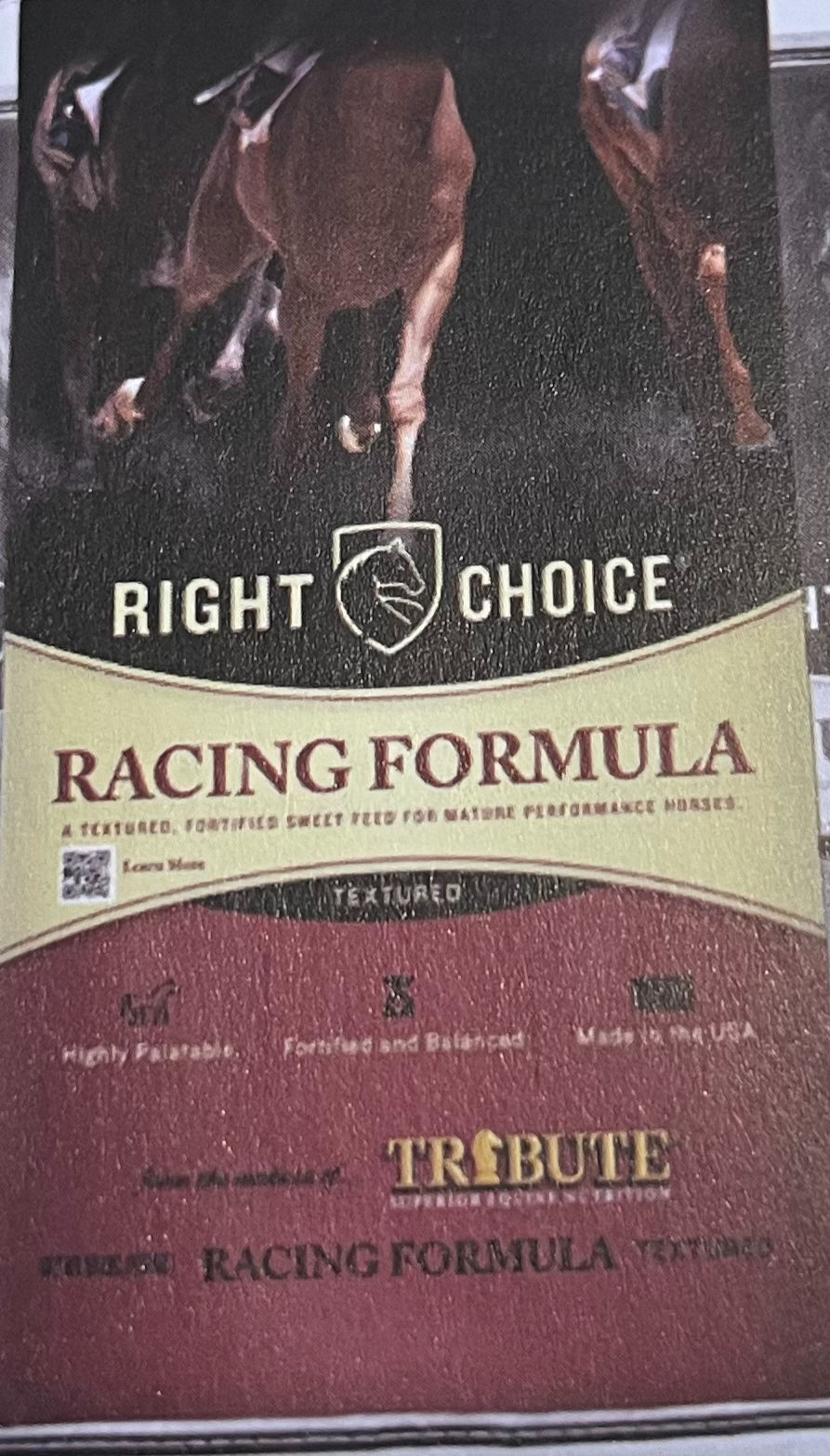 Tribute Right Choice Racing Formula