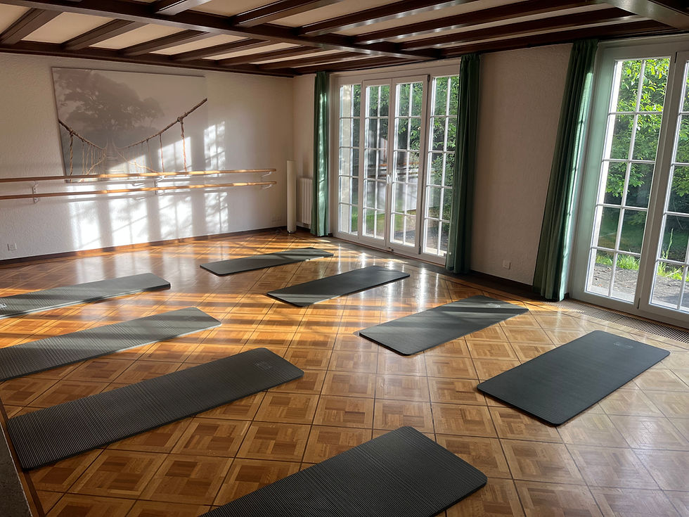 Light-filled studio