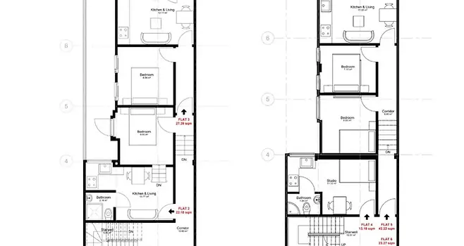 House extension design project in London with improved layout and natural light
