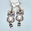 Thumbnail: Delicate Cat Hook Earrings