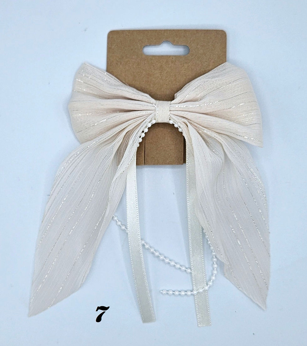Thumbnail: Pearl Bow Clip
