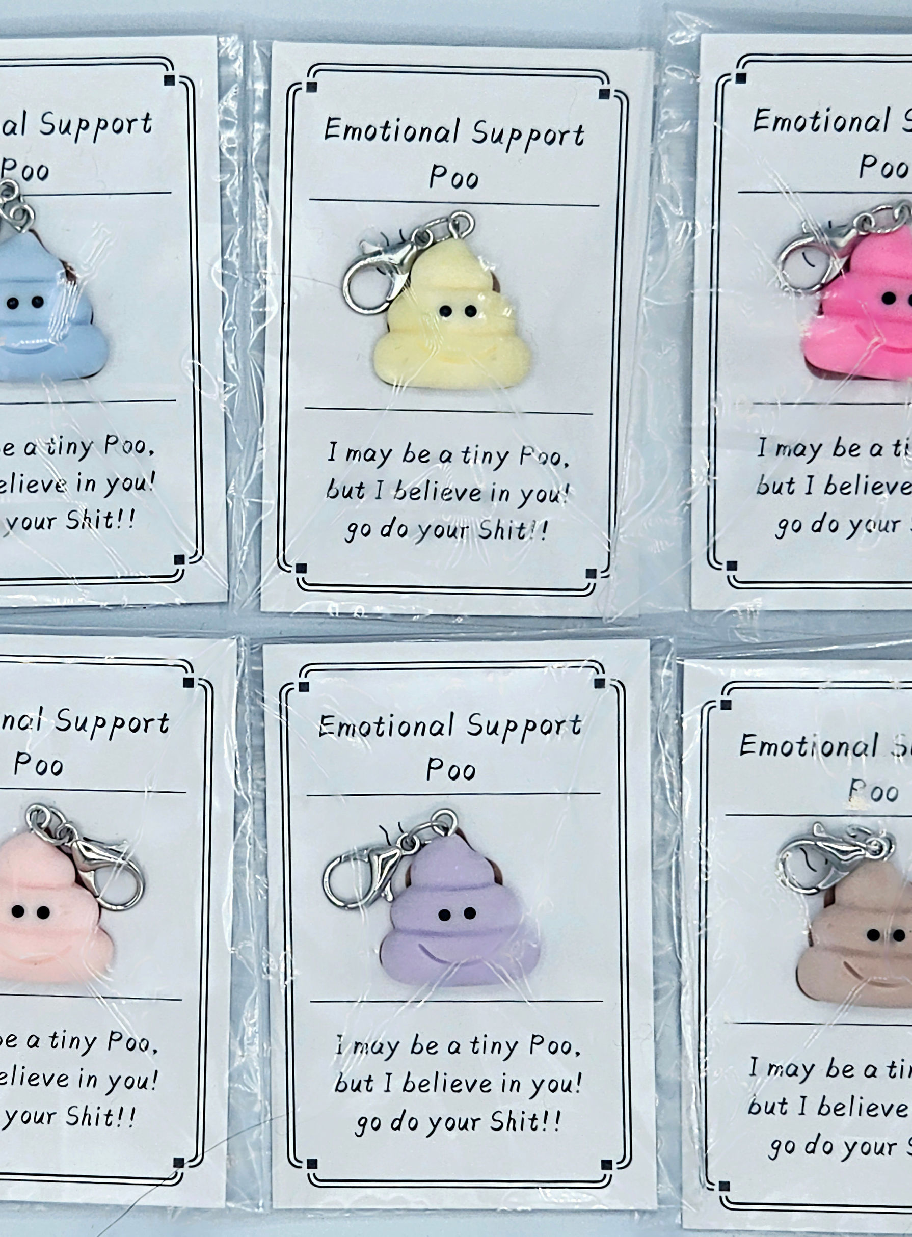 Emotional Support Poo Charm