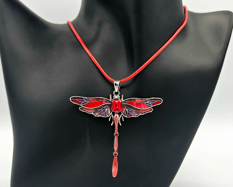 Thumbnail: Dragonfly Necklaces