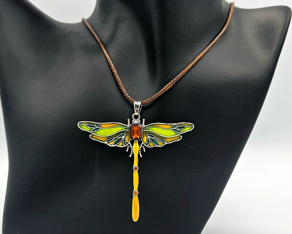 Thumbnail: Dragonfly Necklaces