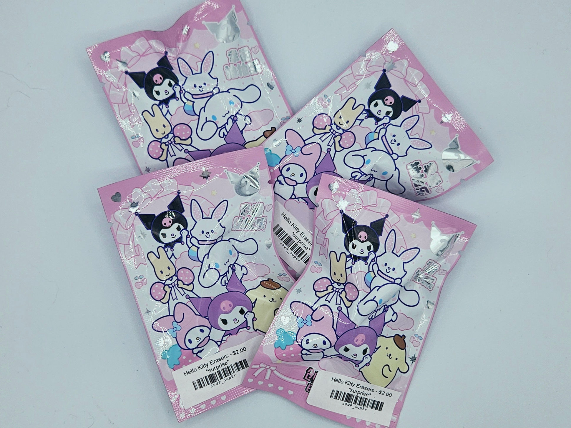 Hello Kitty Erasers "Surprise"