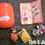 Thumbnail: Tom & Jerry toy components, orange capsule, instructions, Large Kinder Toy.
