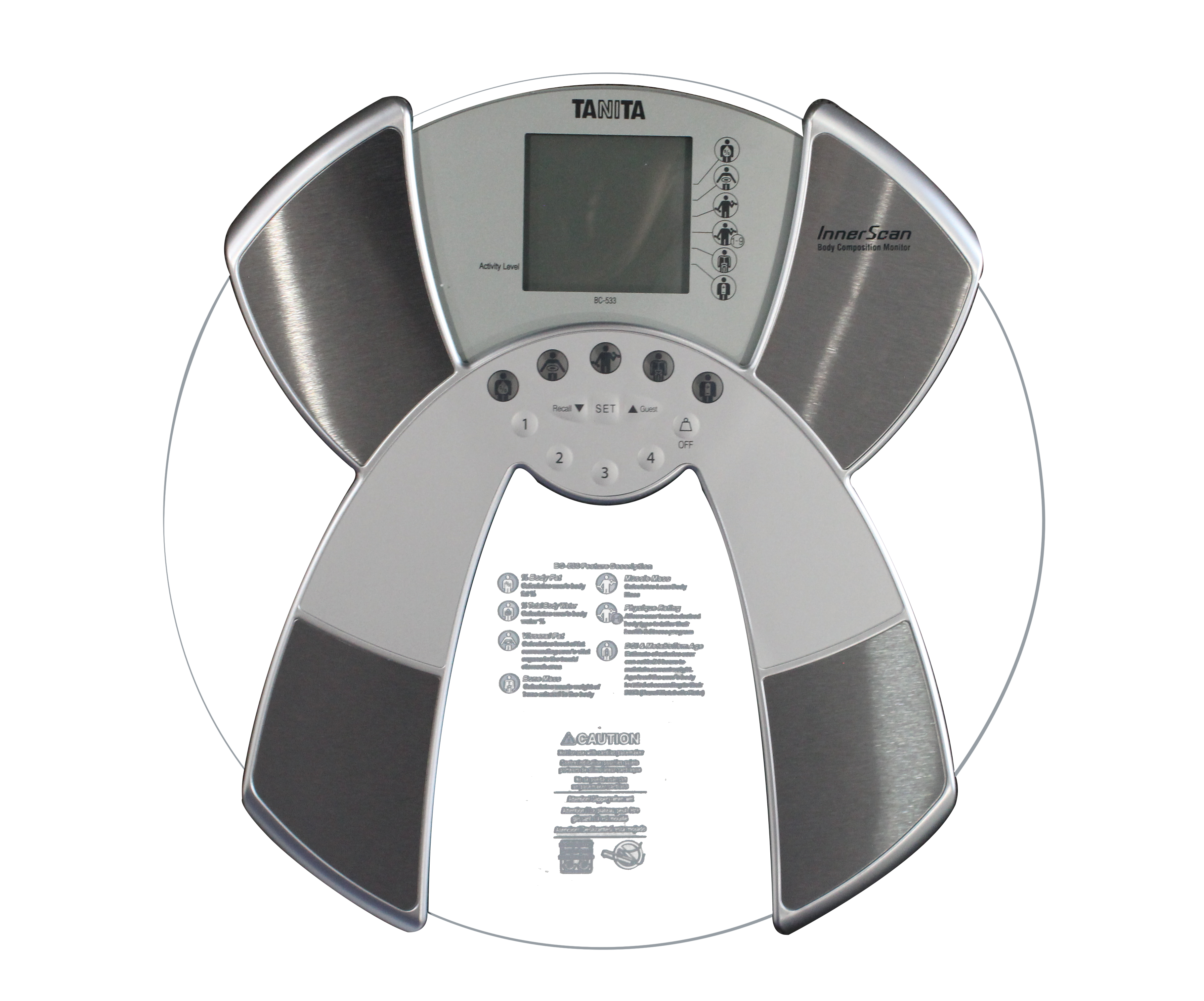 Balanza de composición corporal 533 IRON MAN