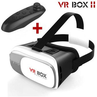 Google Cardboard - VR BOX 2.0 gafas lentes de Realidad Virtual