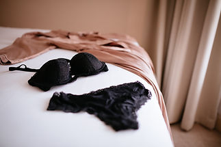 Underwear on Bed