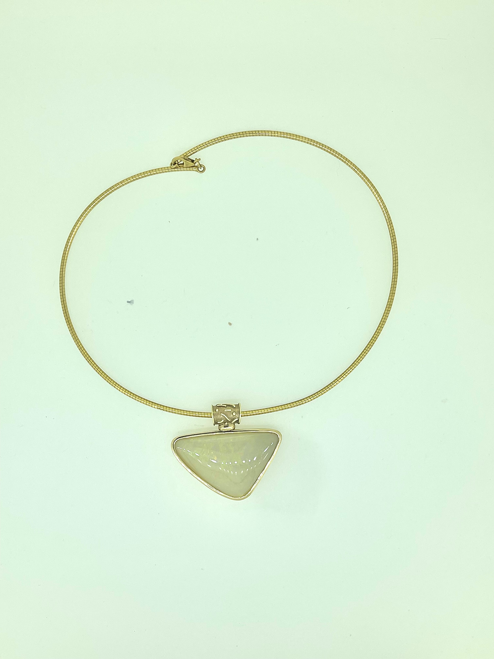 Thumbnail: Opal/ omega pendant