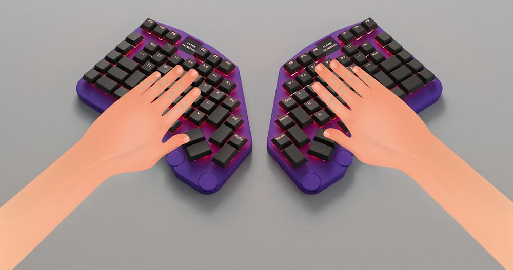 Ergonomic split keyboard