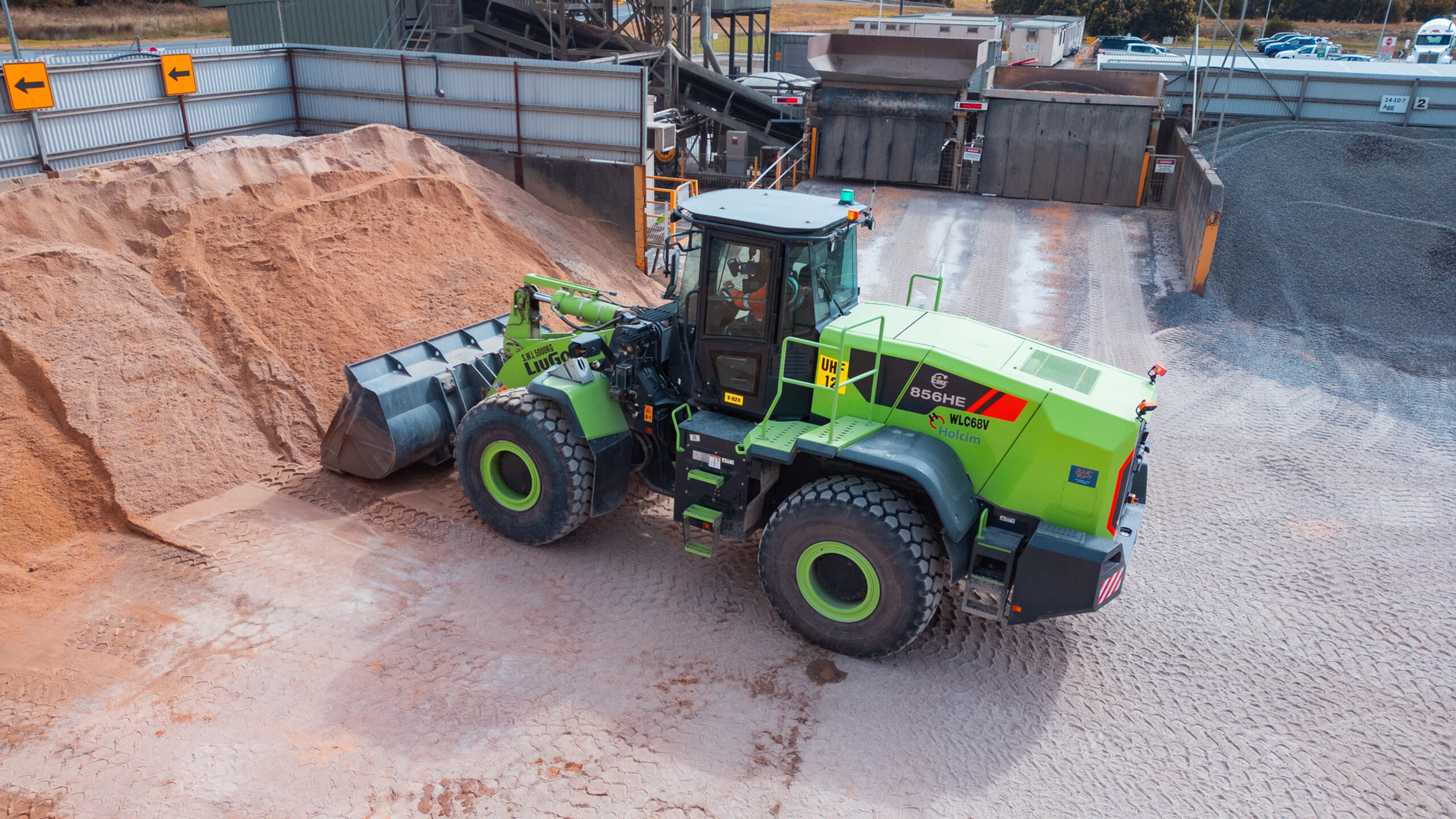 LiuGong 838TE Electric Wheel Loader