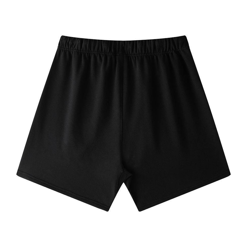 Thumbnail: Black cotton shorts Sen City Apparel