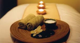 candle+towels
