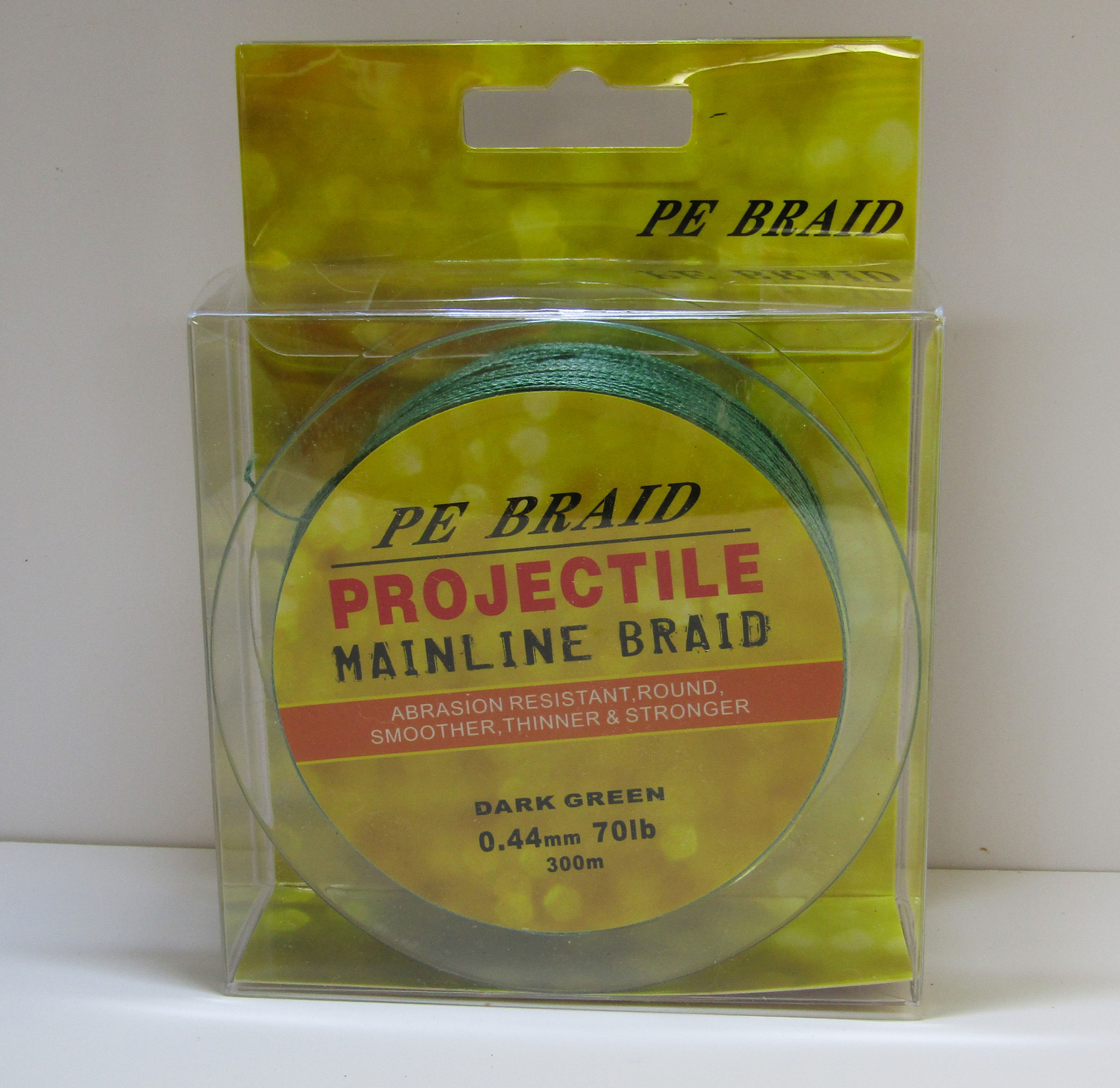 PE Projectile Mainline Braid