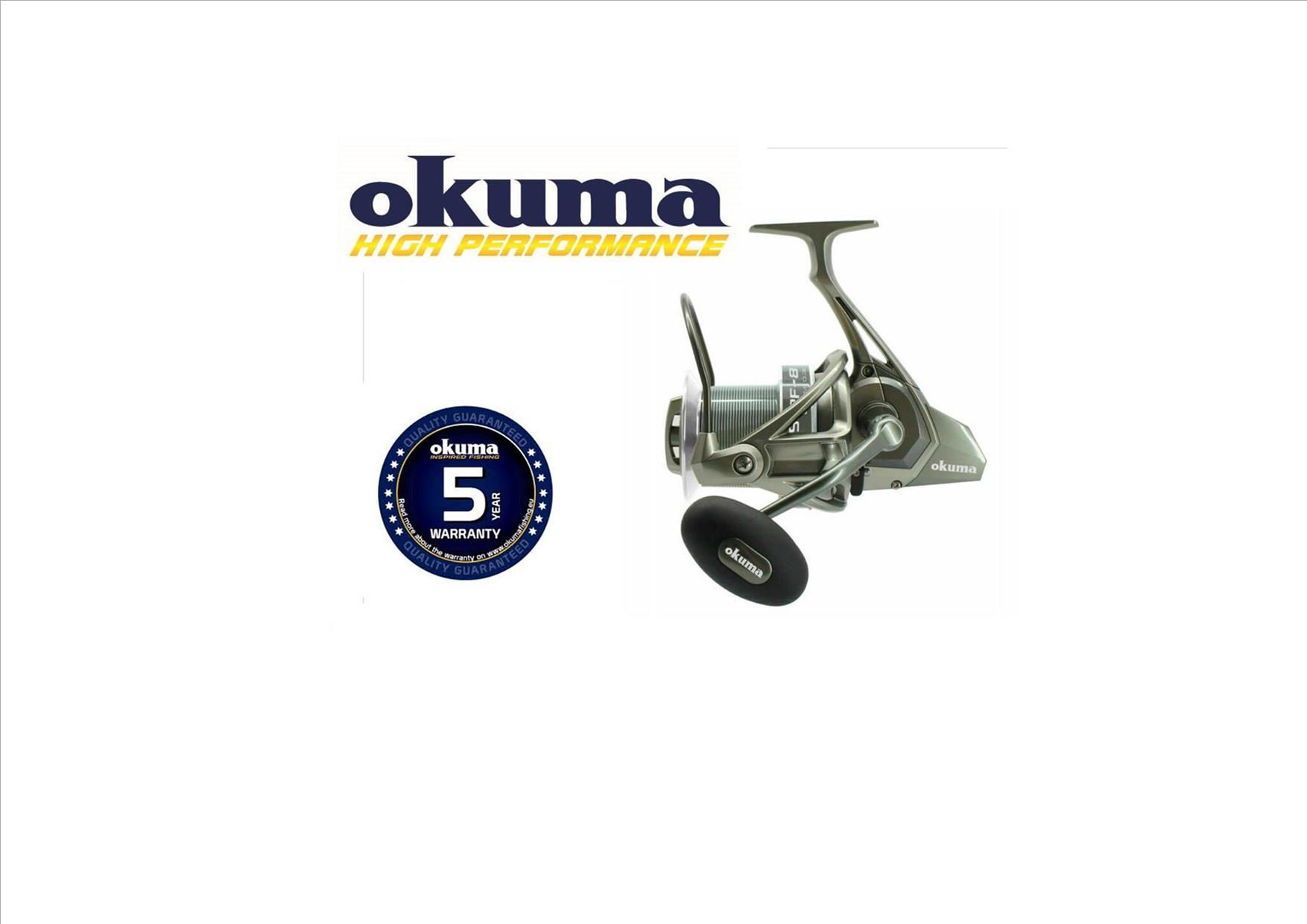 okuma 8k surf fishing reel