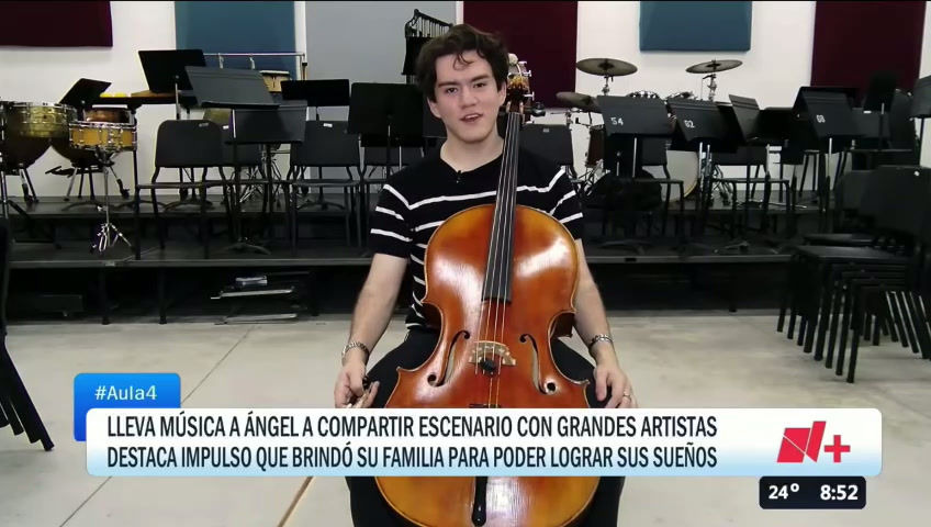 Interview at Aula 4 by Televisa Monterrey