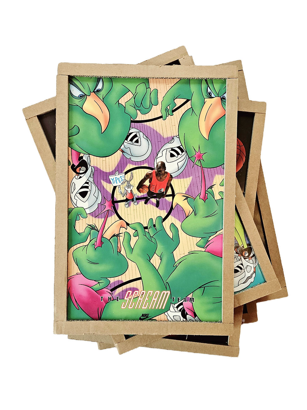 Thumbnail: Lot (7) Posters Nike Air Jordan 8